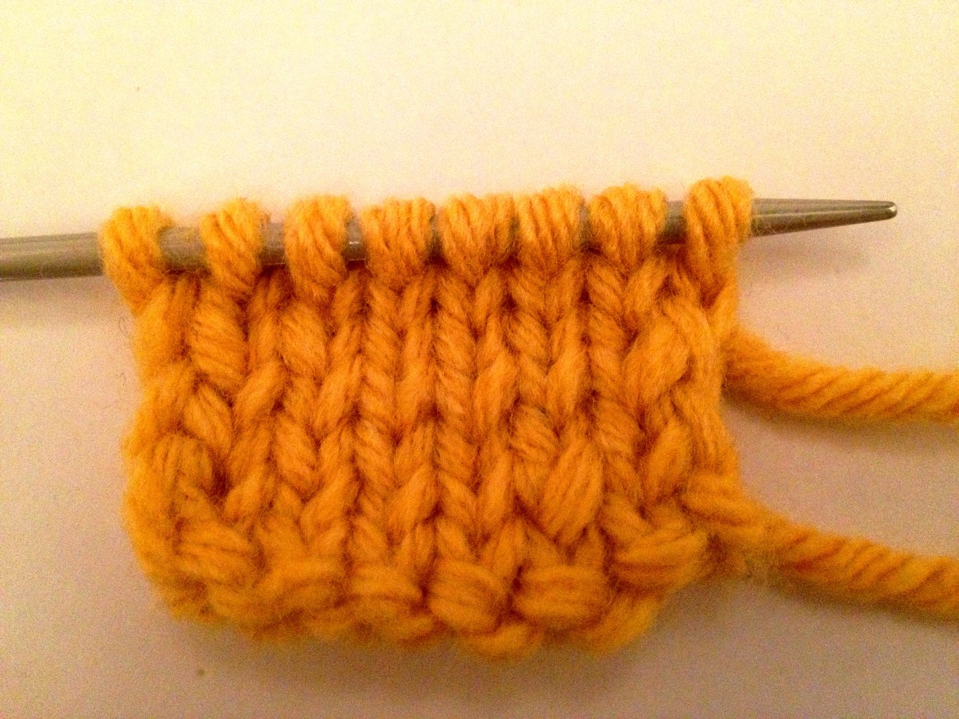 Continental Knit Stitch Friendly Nettle