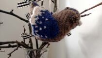 Knitted Bird Decoration