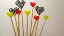 Heart Shaped Cake Toppers