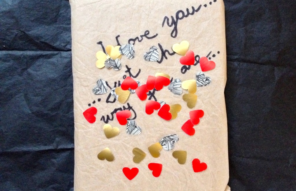Valentine's gift packaging DIY