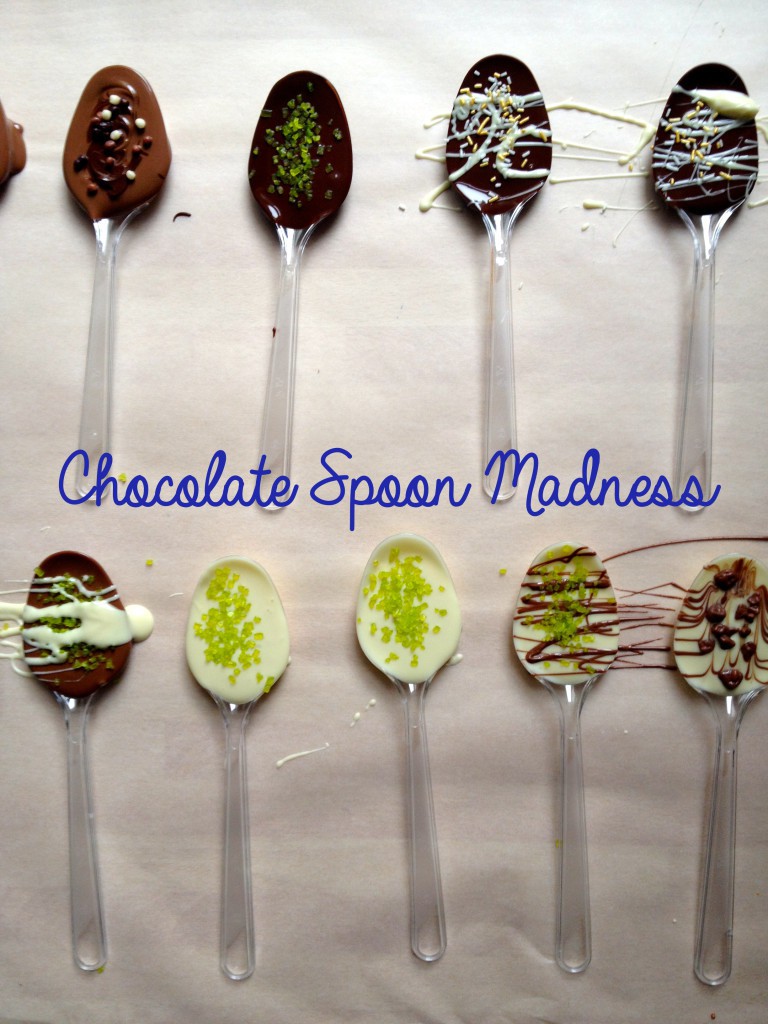 Chocolate spoon DIY