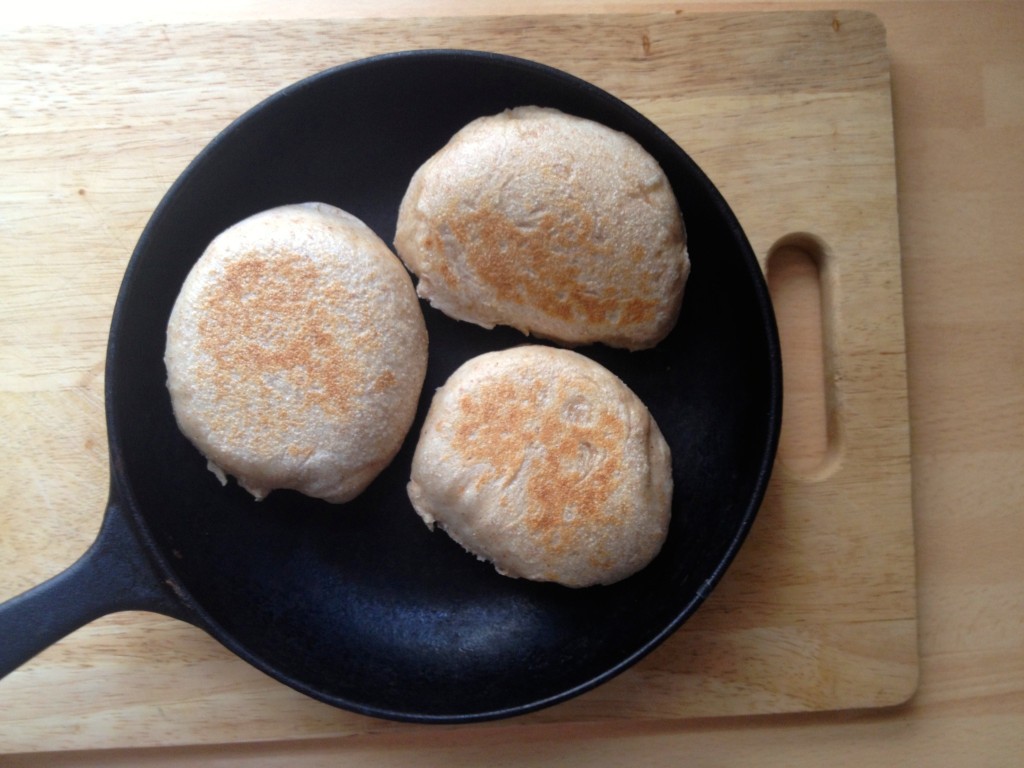 wholemeal english muffins recipie
