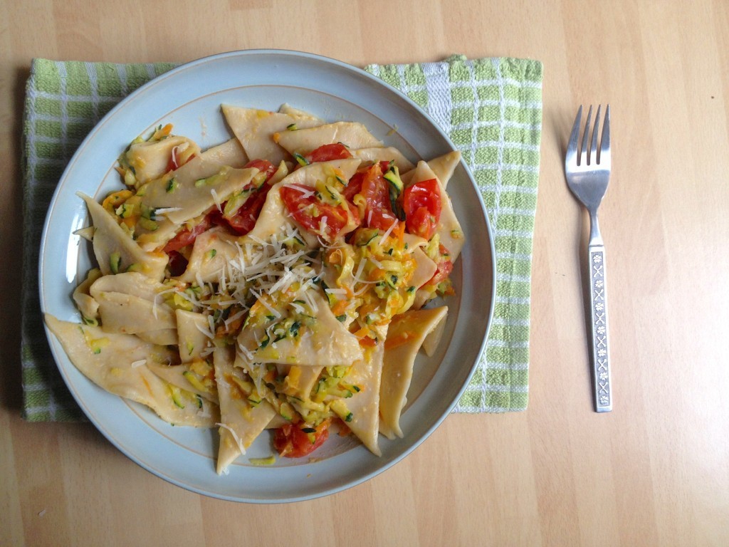 Quick and easy Lithuanian Pasta (skryliai)