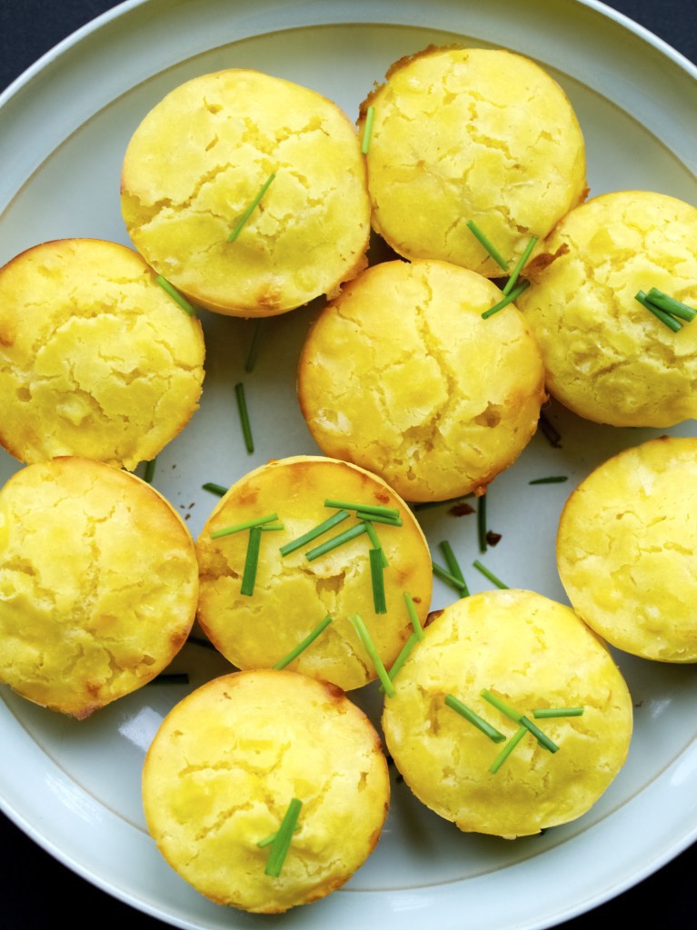 Savoury sweetcorn muffins: perfect for soup dipping