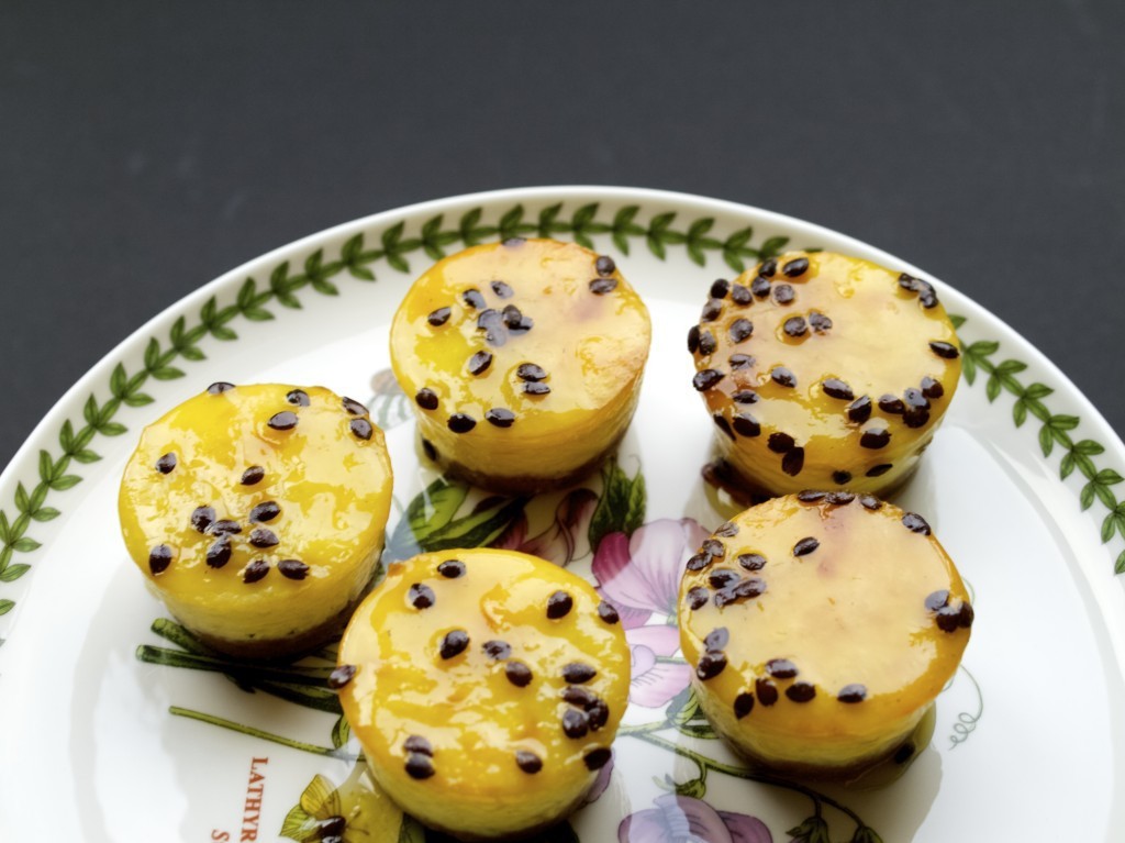 Mini Passion Fruit Cheesecakes recipe