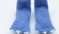 Monster Knitted Socks