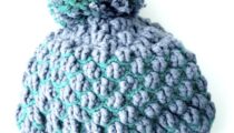 Crochet Hat With Ribbing