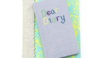 Fabric Covered Diary