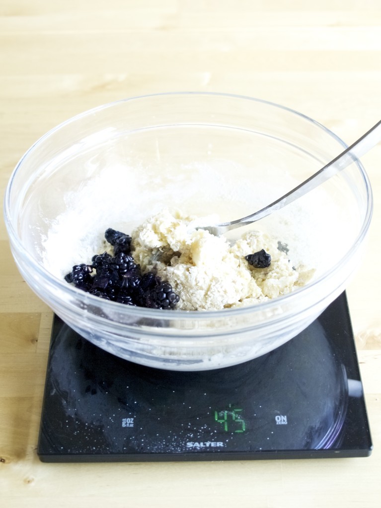 Blackberry breakfast biscuits recipe