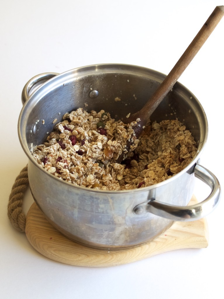 Clean-out-the-cupboard granola recipe