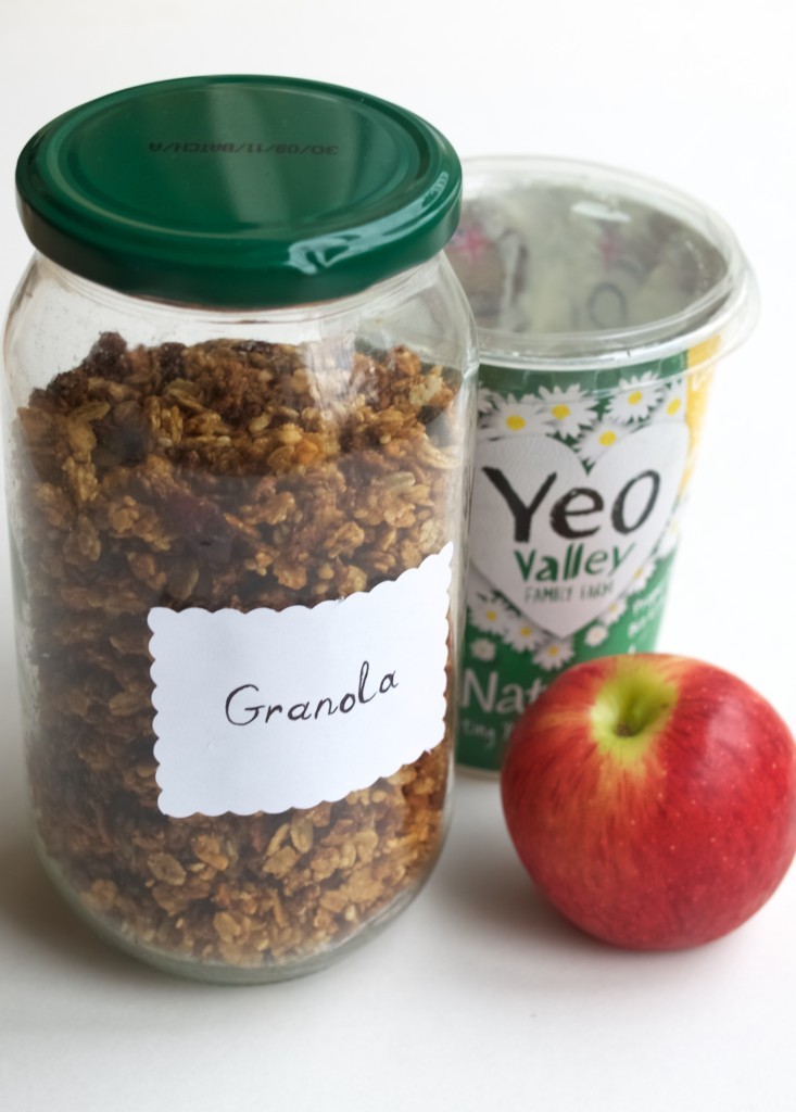 Clean-out-the-cupboard granola recipe
