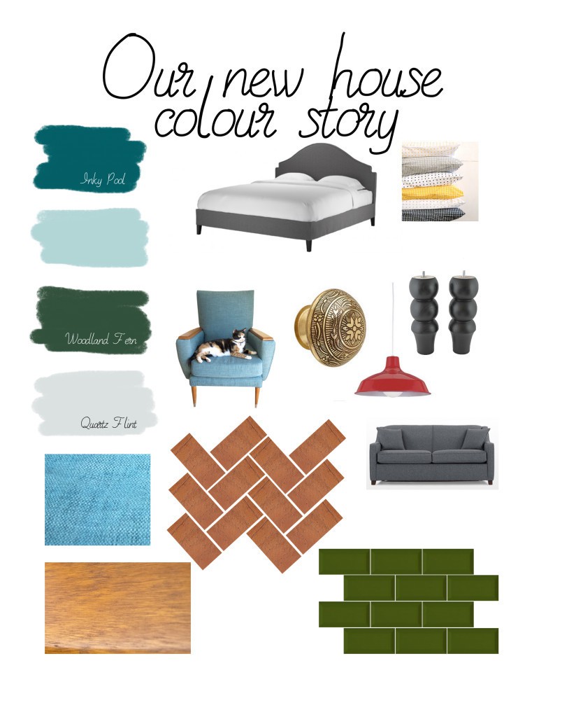 Our new home colour story