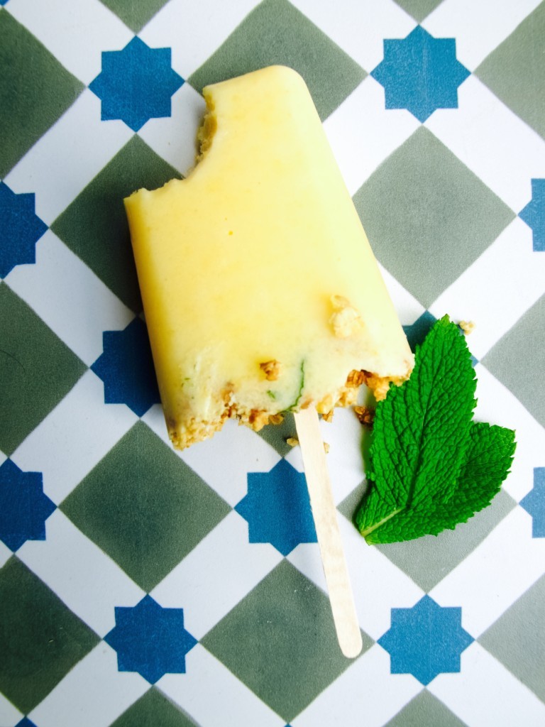 Ice cream for breakfast! Click here for mango lassi ice lolly recipe ;-)