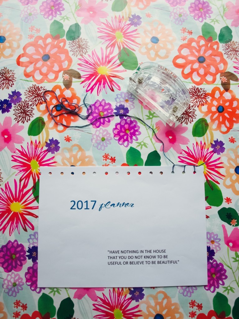 printable 2017 planner/calendar