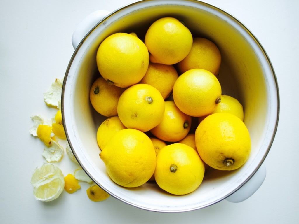 Baking with cooked lemon