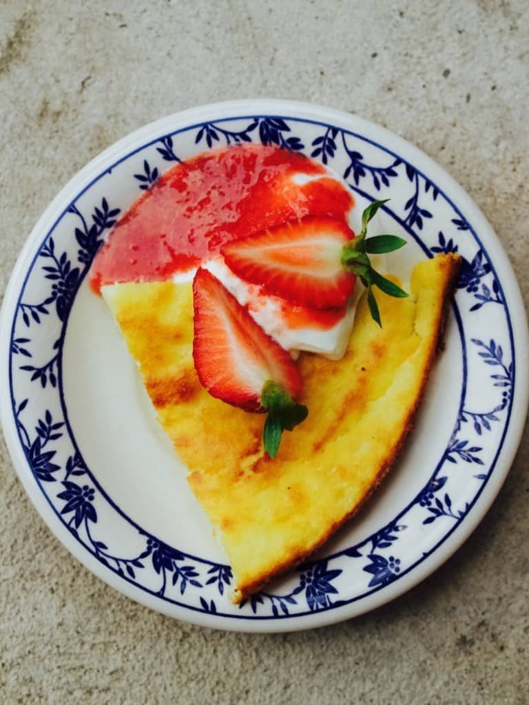 Fit-for-breakfast cheesecake recipe