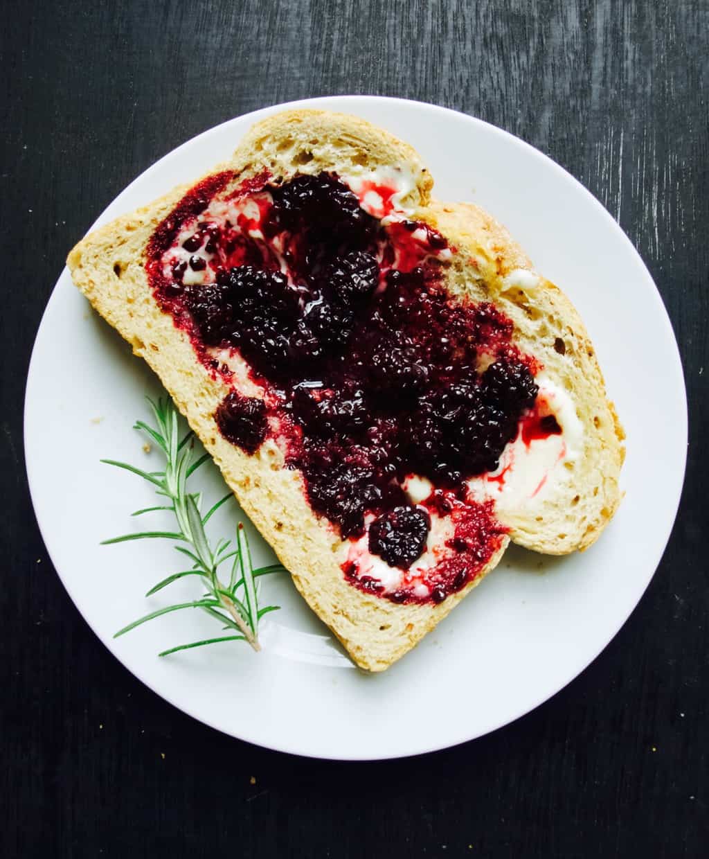 Herb infused jams + rosemary infused blackberry jam recipe